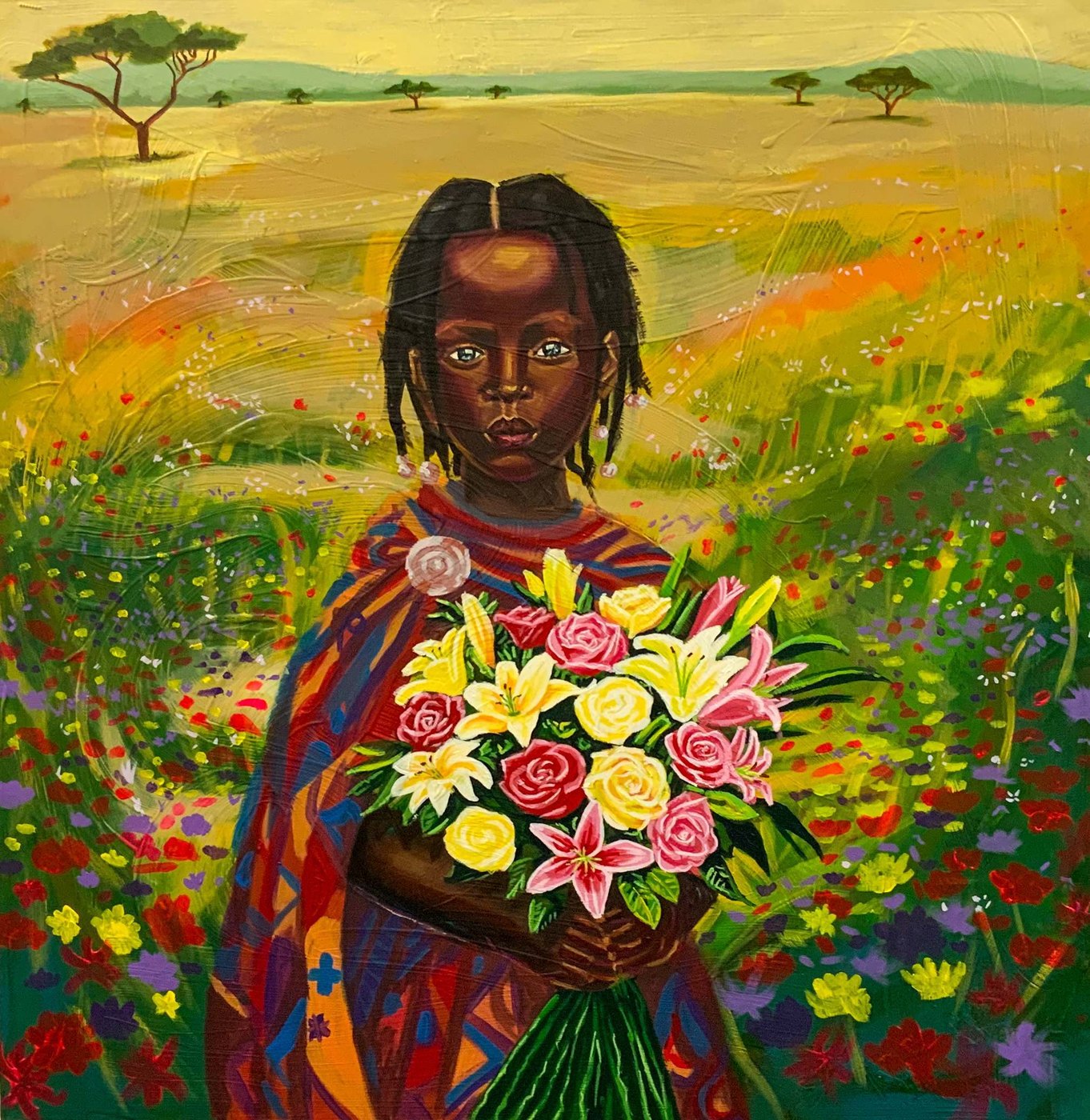 Conrad Nkamwesiga — Rose of Sharon, 2025