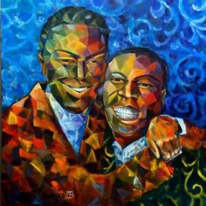 Kumiko Johnson ‘Energy of the great warrior musician Nat King Cole and Louis Armstrong’