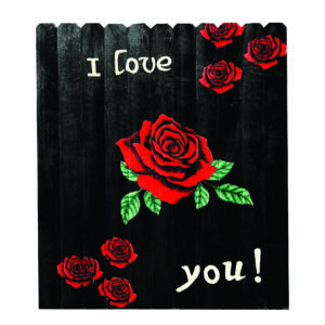 Antonio Lechuga 'I Love You Fence'