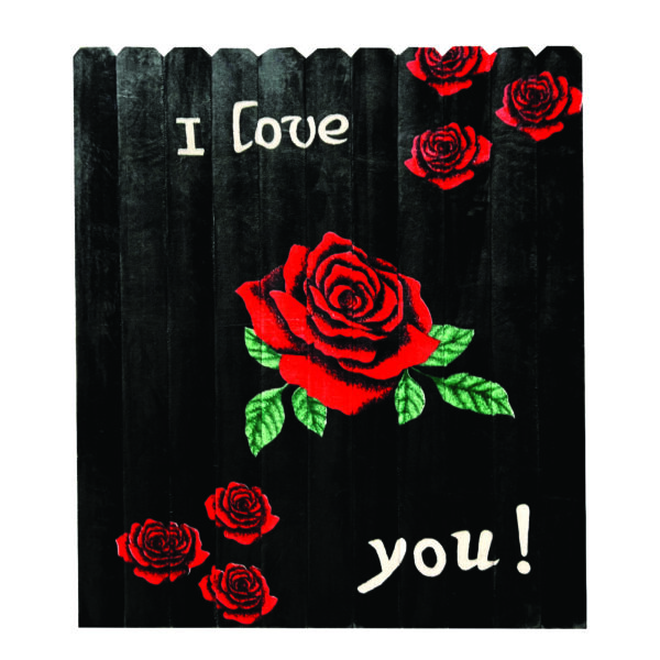 Antonio Lechuga 'I Love You Fence'