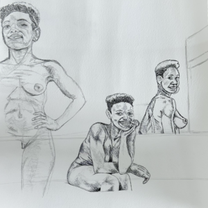 Charles Gray 'figure study 15'