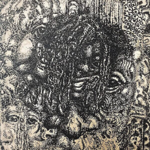 Derrick Hardin 'Stipple Study 3 (2021)'