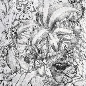 Derrick Hardin 'Stipple Study II (2019)'π΄